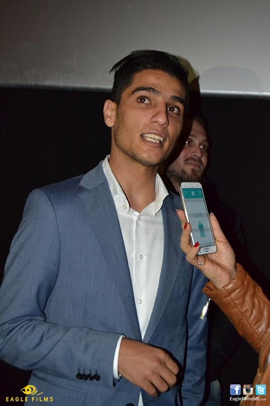 Mohammad Assaf in Saida for the launch of Ya Tayr el Tayer surrounded by a massive number of fans